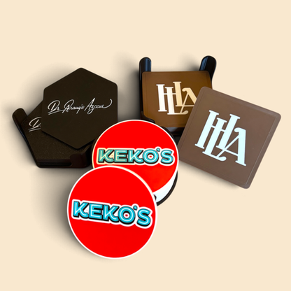 Custom Logo Coasters