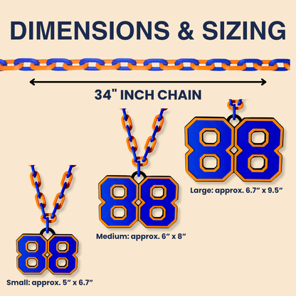 Varsity Number Chain