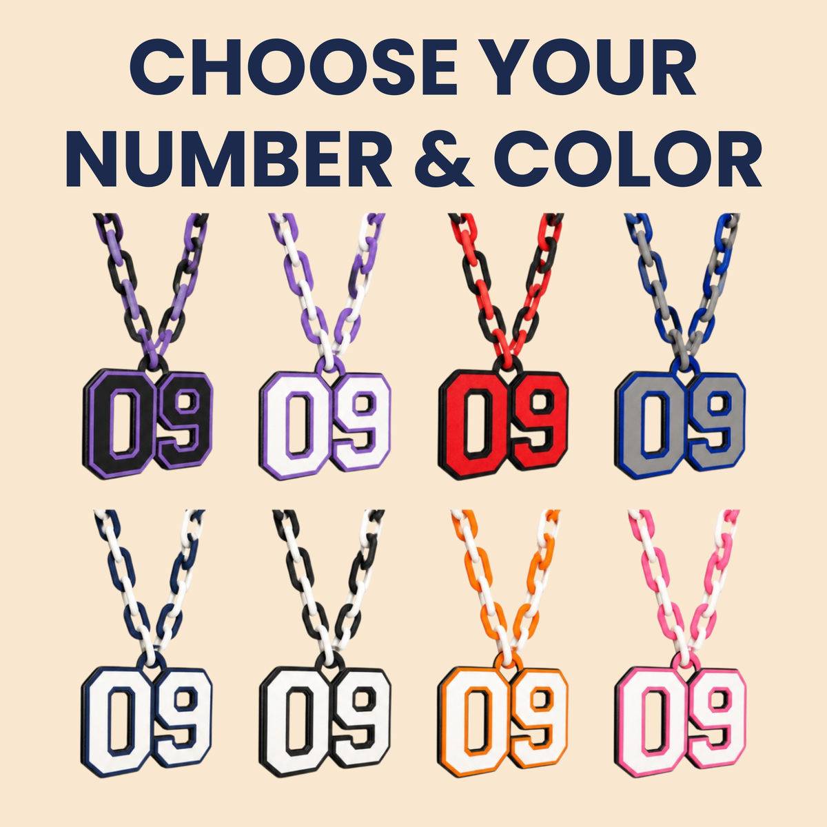 Varsity Number Chain