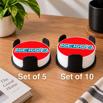 Custom Logo Coasters