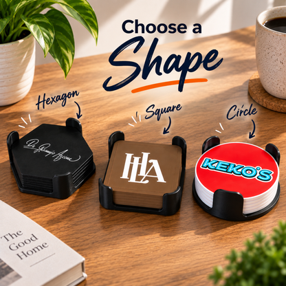 Custom Logo Coasters
