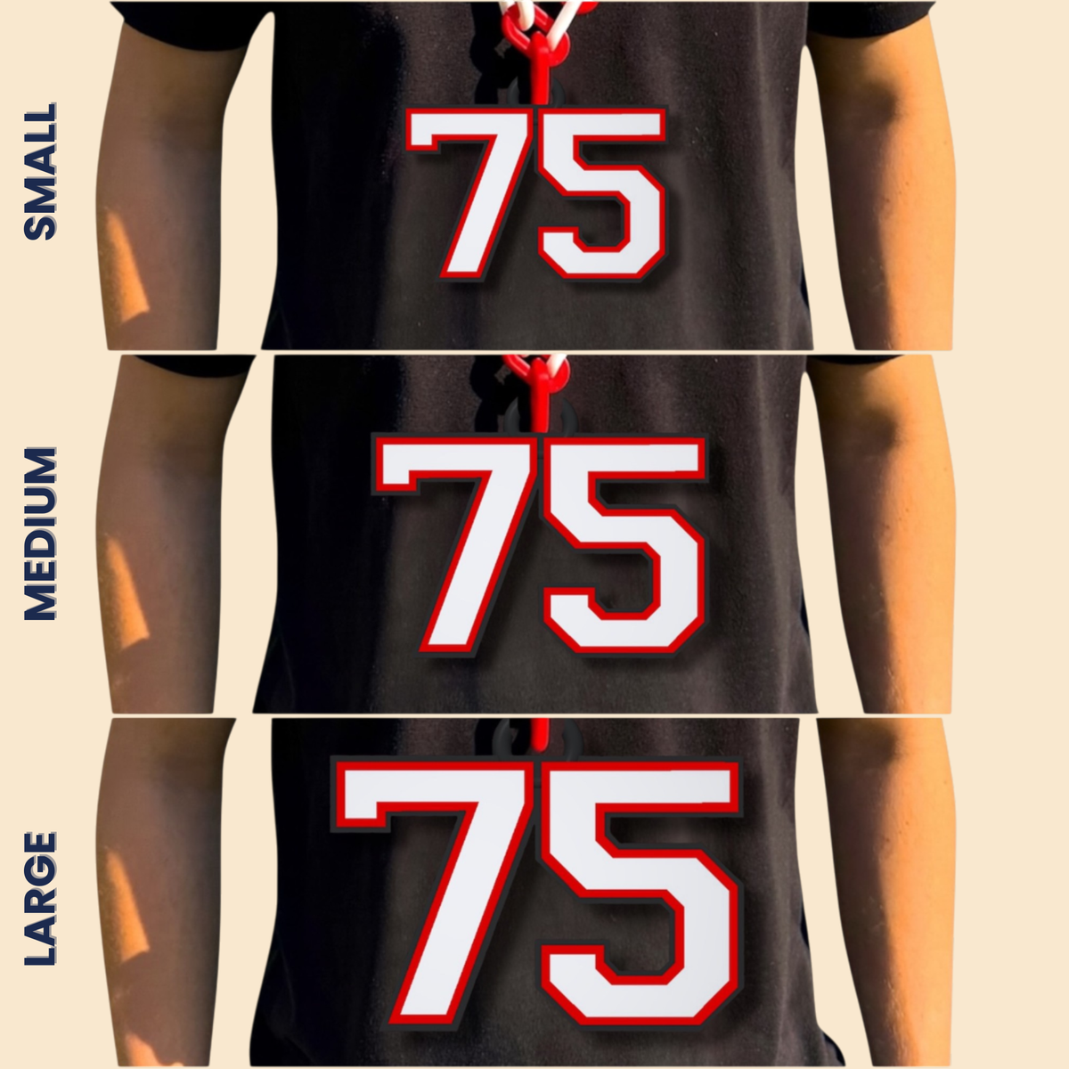 Varsity Number Chain